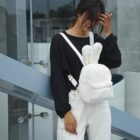 Plushie Rabbit Ears Backpack word1