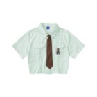 Japanese Style Short Shirt - Preppy Kawaii Clothes word2