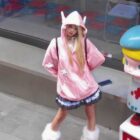 Loose Thick Feathered Hoodie - Harajuku Aesthetic word1