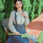Elegant Literary Girl Set - Cottagecore Aesthetic word1