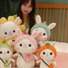 Cotton the Adventurous Rabbit - Kawaii Hatted Bunny Plushie word3
