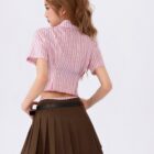 Japanese Style Short Shirt - Preppy Kawaii Clothes word2