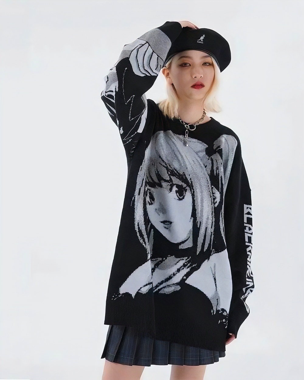 geabhfqamznieewobfz2.jpg Black Harajuku Sweater - Animecore Aesthetic word1
