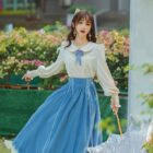 French-Style Dress - Cottagecore Extended Edition word2