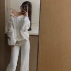 Fluffy Bunny Pajamas - Soft Girl Aesthetic word2