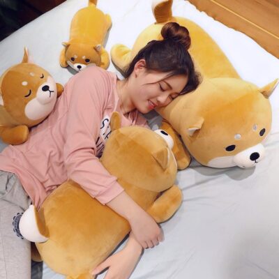 Fred The Shiba and Luna The Husky Plushies