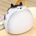 Kawaii Extra Chonky Cat Plushie - Round Edition word2