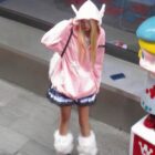 Loose Thick Feathered Hoodie - Harajuku Aesthetic word1