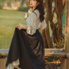 French-Style Dress - Cottagecore Extended Edition word2