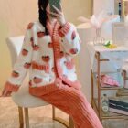 Strawberry Winter Homewear - Kawaii Clothes word2