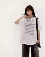 The Hidden Valley Tee - Artsy aesthetic tee featuring musical notes design.