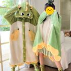 Coral Fleece Long Thickened Nightgown word2