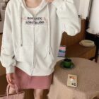 Romantic Long Island - Zipper Hoodie word2