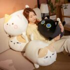 Kawaii Chonky Neko Cat Plushie - Pillow Collection word1