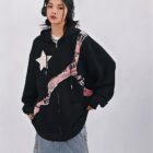 Harajuku Style Streetwear Hoodie - Grunge Aesthetic word1