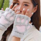 Kawaii Neko Paws Gloves word2