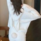 Fluffy Bunny Pajamas - Soft Girl Aesthetic word2