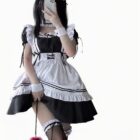 Soft Girl Japanese Lolita Maid Costume word3