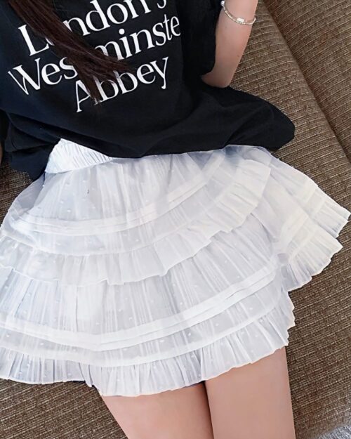 Ballet Style Light Skirt - Soft Girl Aesthetic