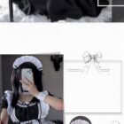 Soft Girl Japanese Lolita Maid Costume word3