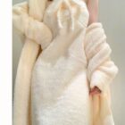 Flannel Cozy Nightdress - Comfy Aesthetic word2