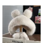 Thick Fluffy Bear Ears Hat - Kawaii Winter word1