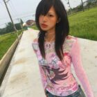 Retro Style Long Sleeves Pink Top - Cutecore Aesthetic word2