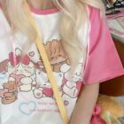 MIKKO Printed Shirt - Harajuku Aesthetic word3