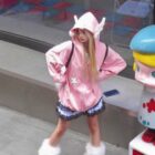 Loose Thick Feathered Hoodie - Harajuku Aesthetic word1