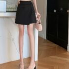 Lace-up Skirt - Korean Fashion word3