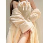 Flannel Cozy Nightdress - Comfy Aesthetic word2