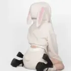 Bunny Hooded Plush Pajamas - Kawaii Clothes word1