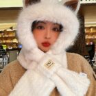 Fluffy Fox Winter Hat - Kawaii Clothes word2