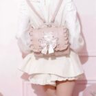 Vegan Leather Lolita Bag - Jirai Kei Aesthetic word1