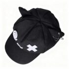 Kuro Neko Cap - Harajuku Aesthetic word1