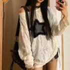 Off Shoulder Star Top - Grunge Aesthetic word3