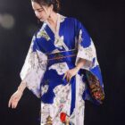 Satin Kimono - Japanese Design word2