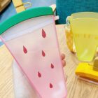 Kawaii Anti-drop Fruit Bottle word2