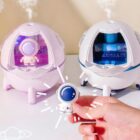 Kawaii Mini Spaceship Humidifier word3