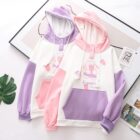 Kawaii Harajuku Foodie Happy Rabbit Hoodie word2