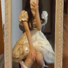 Retro Square Collar Dress - Vintage Aesthetic word2