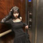 Lace Spring Dress - Gothic Aesthetic word1