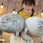 Yuki the Seal Plush and Arale word2
