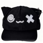 Kuro Neko Cap - Harajuku Aesthetic word1