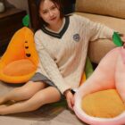 Kawaii Fruit Seat Cushion word3