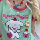 Kawaii Sweet Wishes Tee - Lolita Aesthetic word1