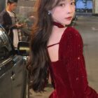 Festive Velvet Dress word2