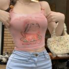 Bunny Top - Outdoor Aesthetic word1