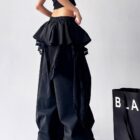 Fake Skirt Cargo Pants - Y2K Aesthetic word2