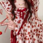 Lolita Apple Dress - Retro Aesthetic word3